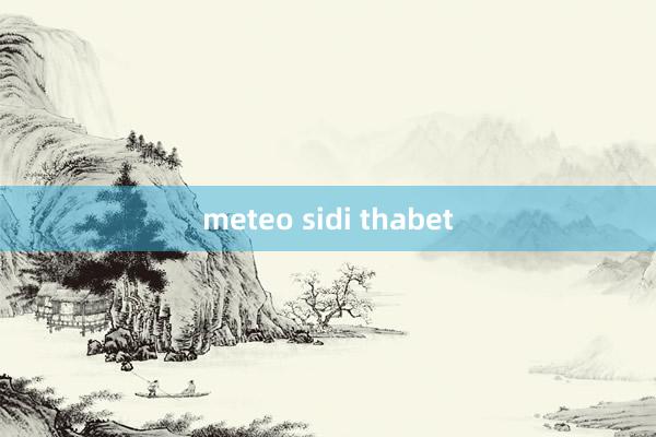 meteo sidi thabet