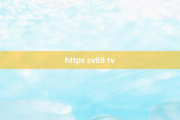 https sv88 tv